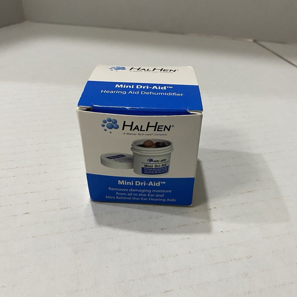 Hal-Hen Mini Super Dri-Aid Hearing Aid Dehumidifier
